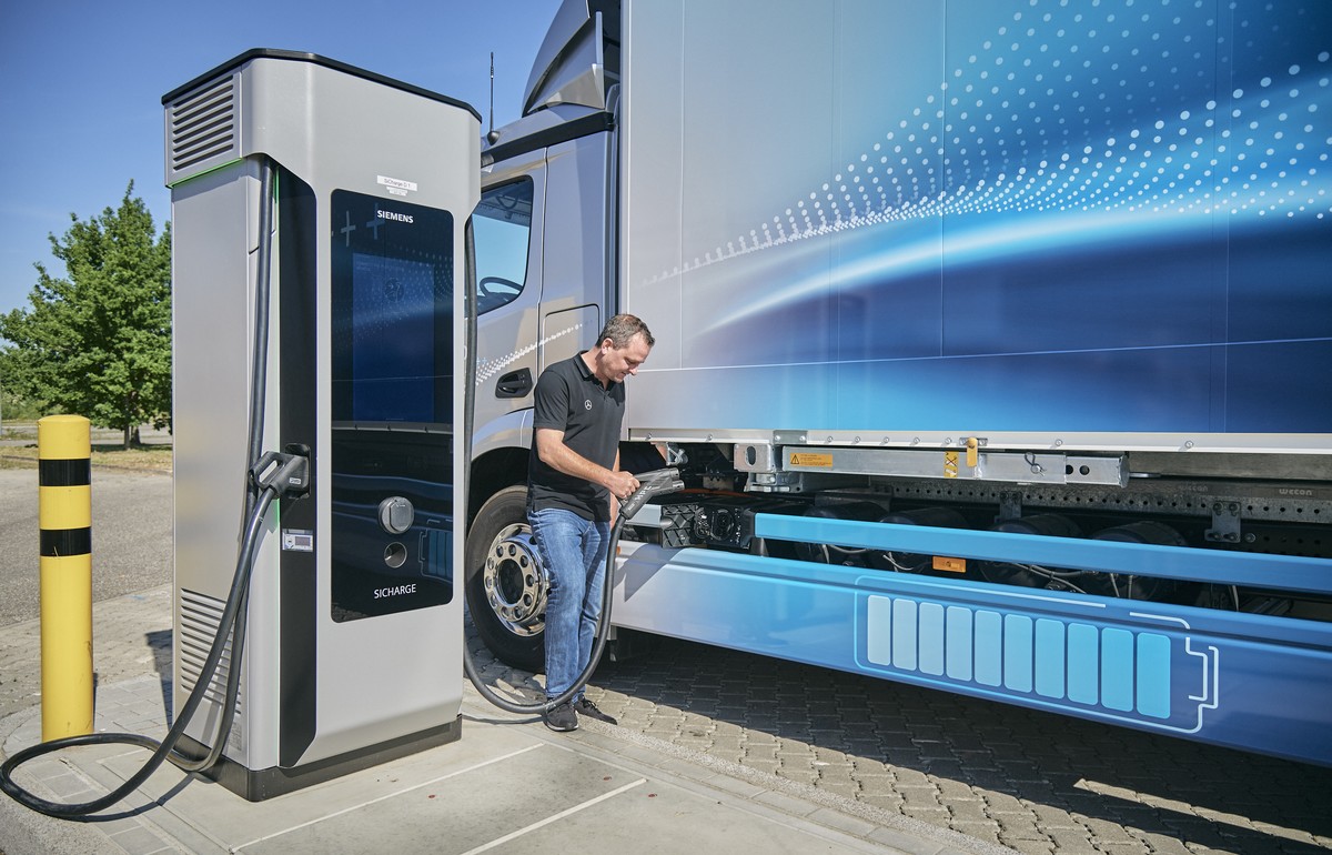 truck charging